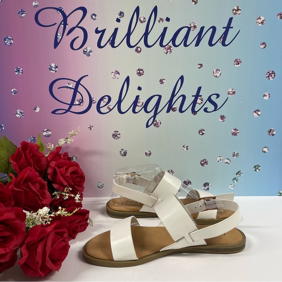 JC LAVINE SANDALS WHITE - Picture 6 of 13
